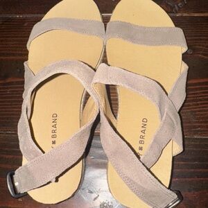 Abrand Taupe Women's Sandals